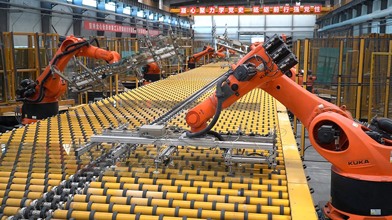 彈簧在玻璃製造中的穩定傳動與定位作用